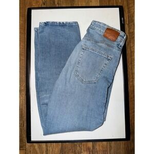 AG Adriano Goldschmied Alexxis Crop High Rise Vintage Fit Jeans Light Wash 25R